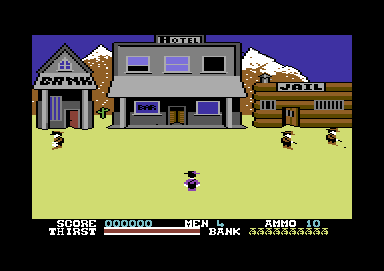 Dead Or Alive screenshot 3 for Commodore 64